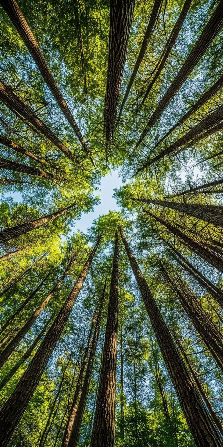 Fond d'écran foret pour mobile 40