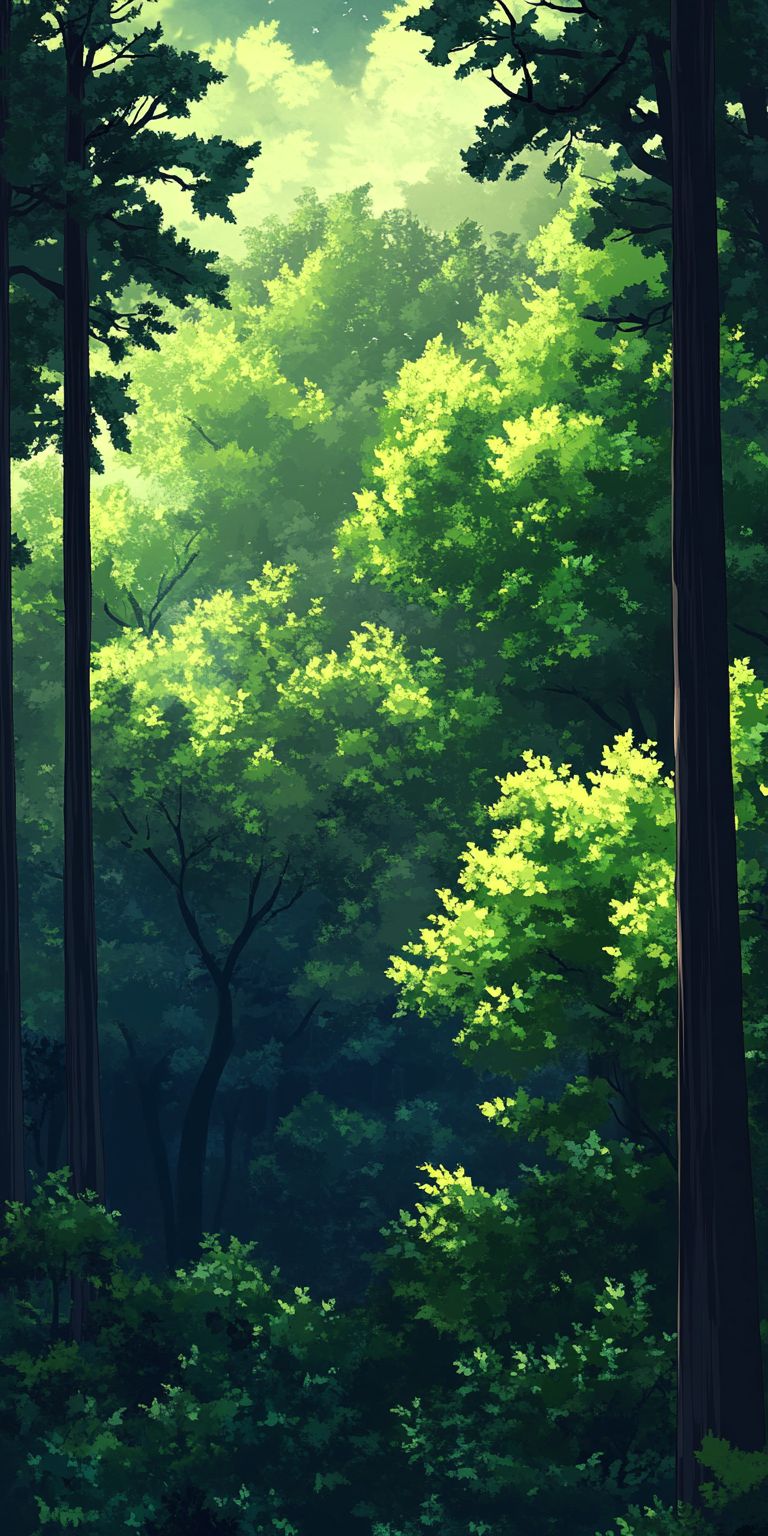 fond d ecran foret pour mobile 46