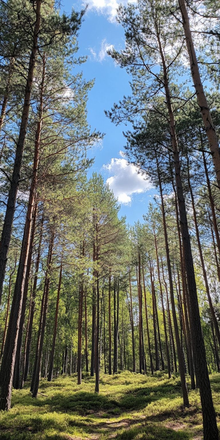 Fond d'écran foret pour mobile 7