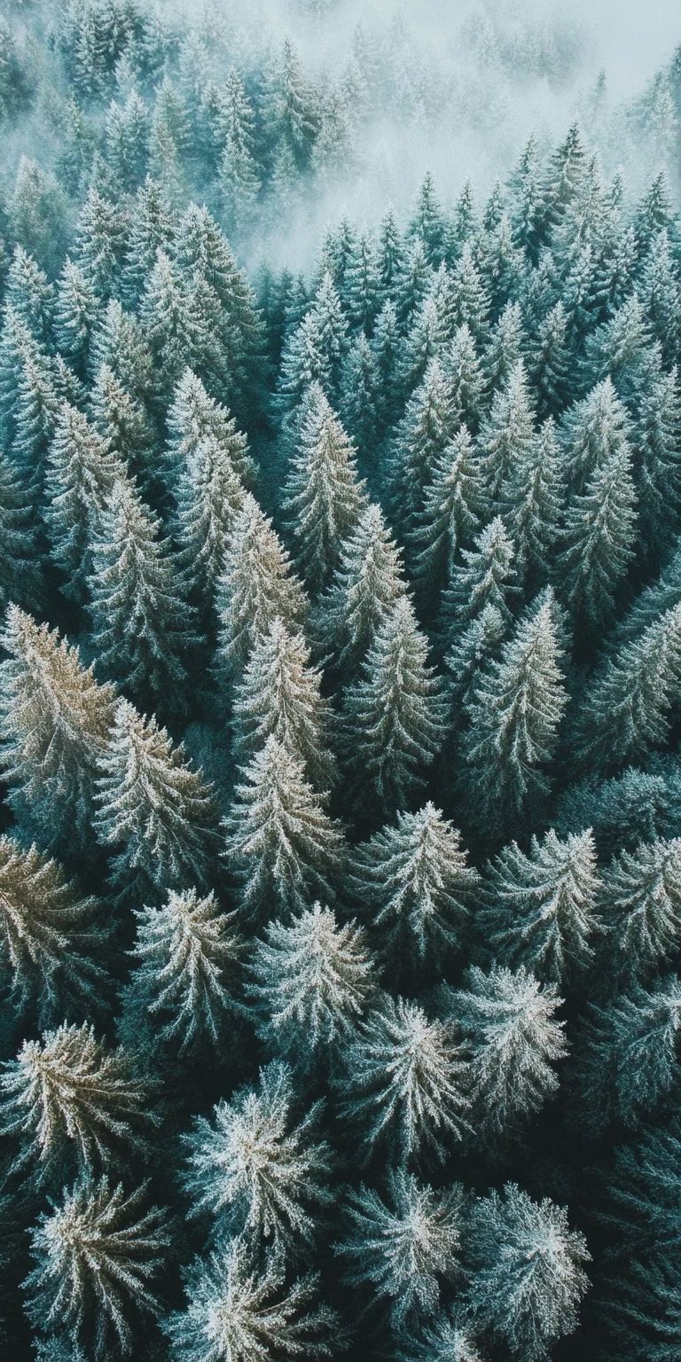 Fond d'écran foret pour mobile 8