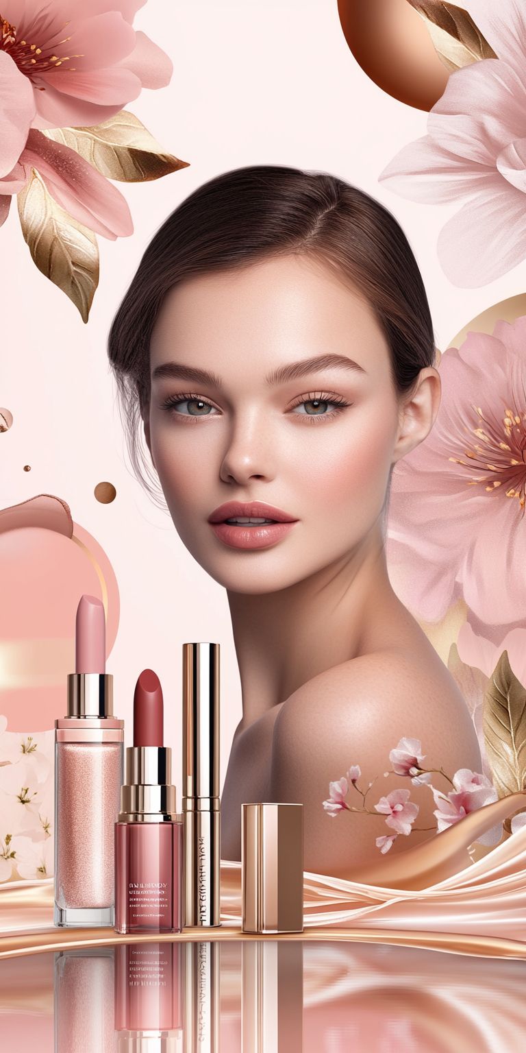 Fond d'écran pub maquillage pour mobile 37