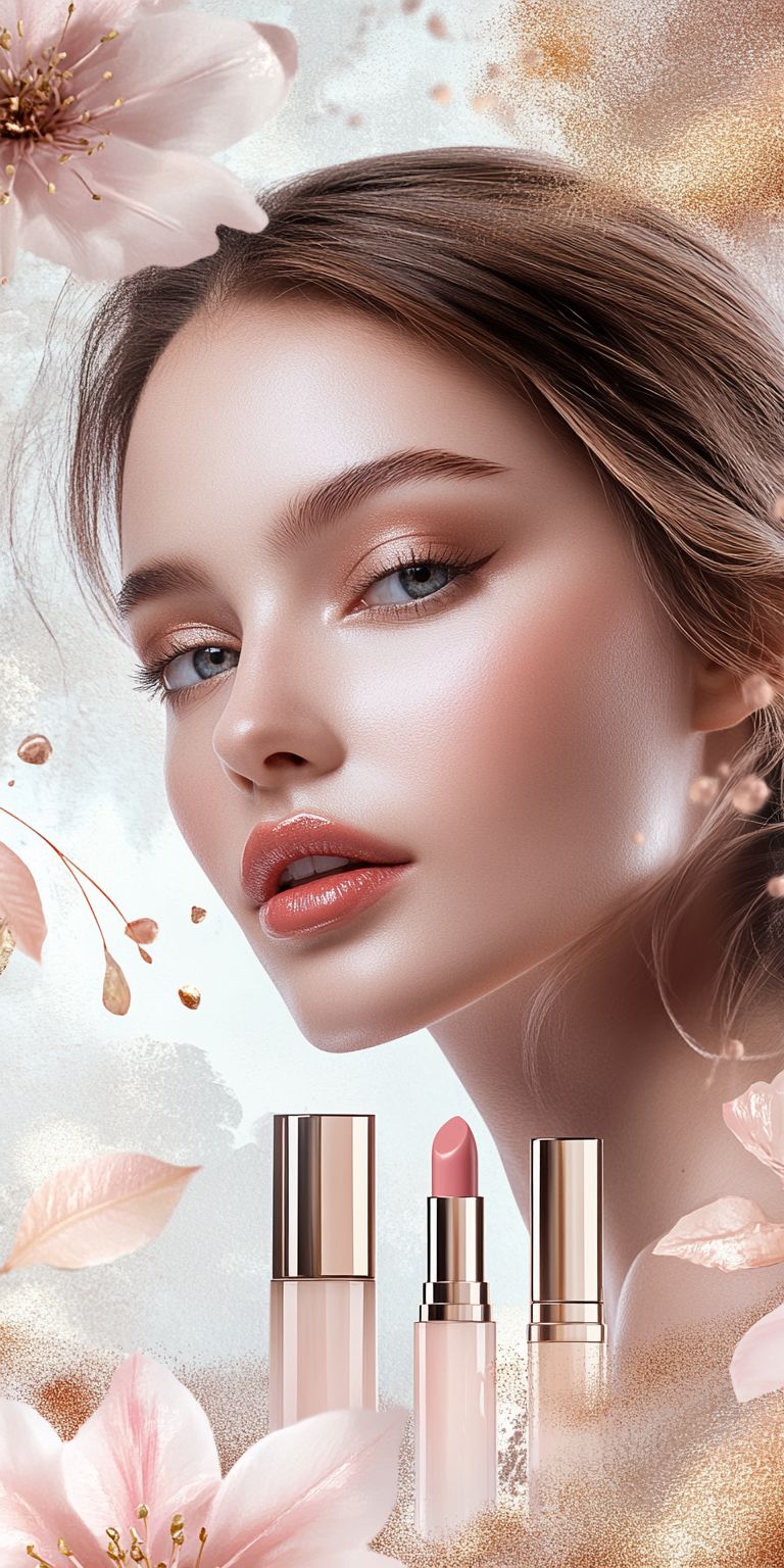 Fond d'écran pub maquillage pour mobile 46