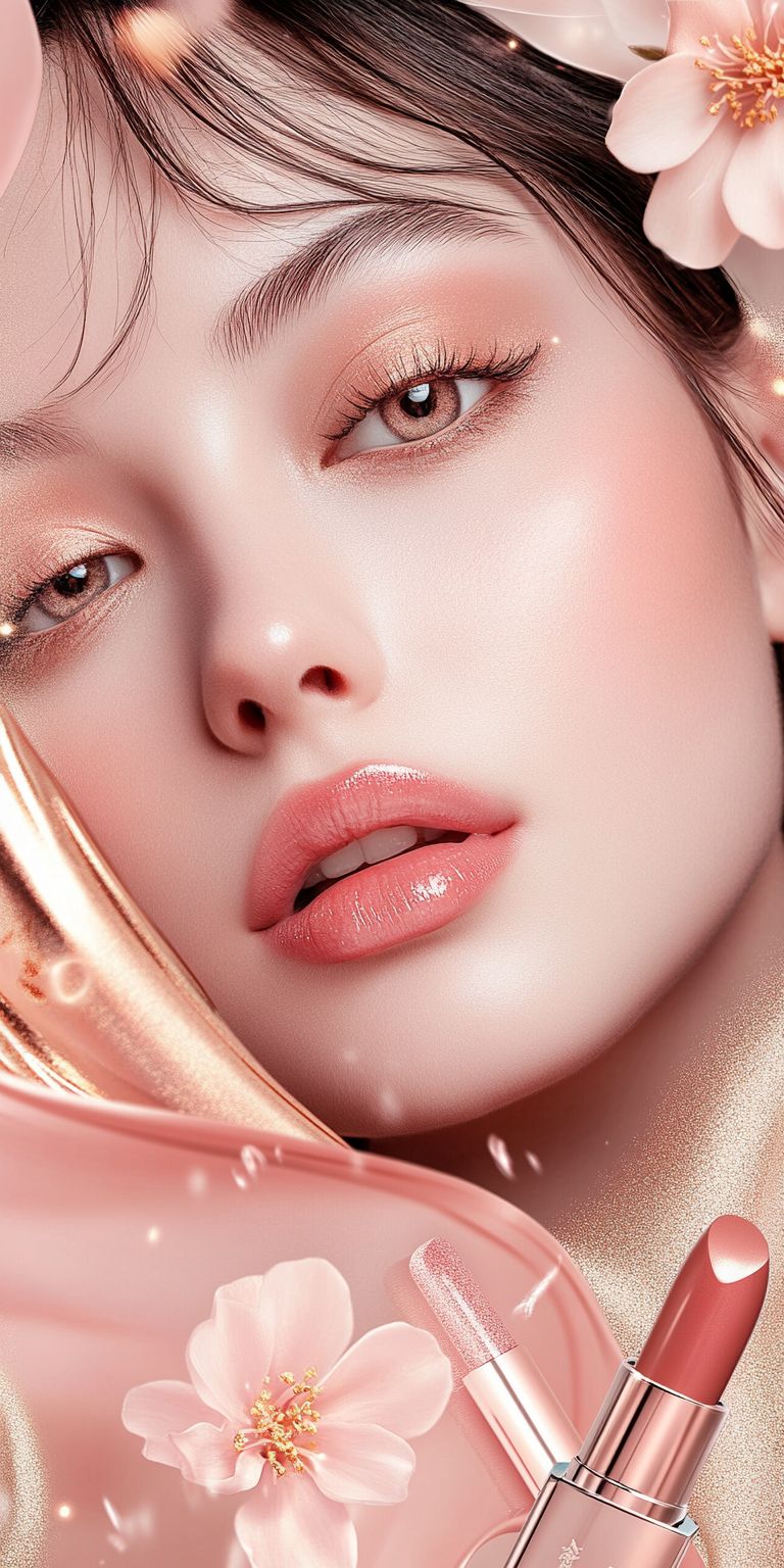 Fond d'écran pub maquillage pour mobile 8