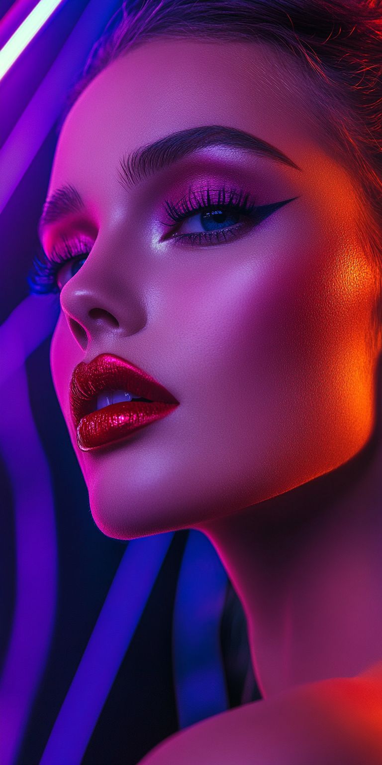 Fond d'écran makeup pour mobile 4