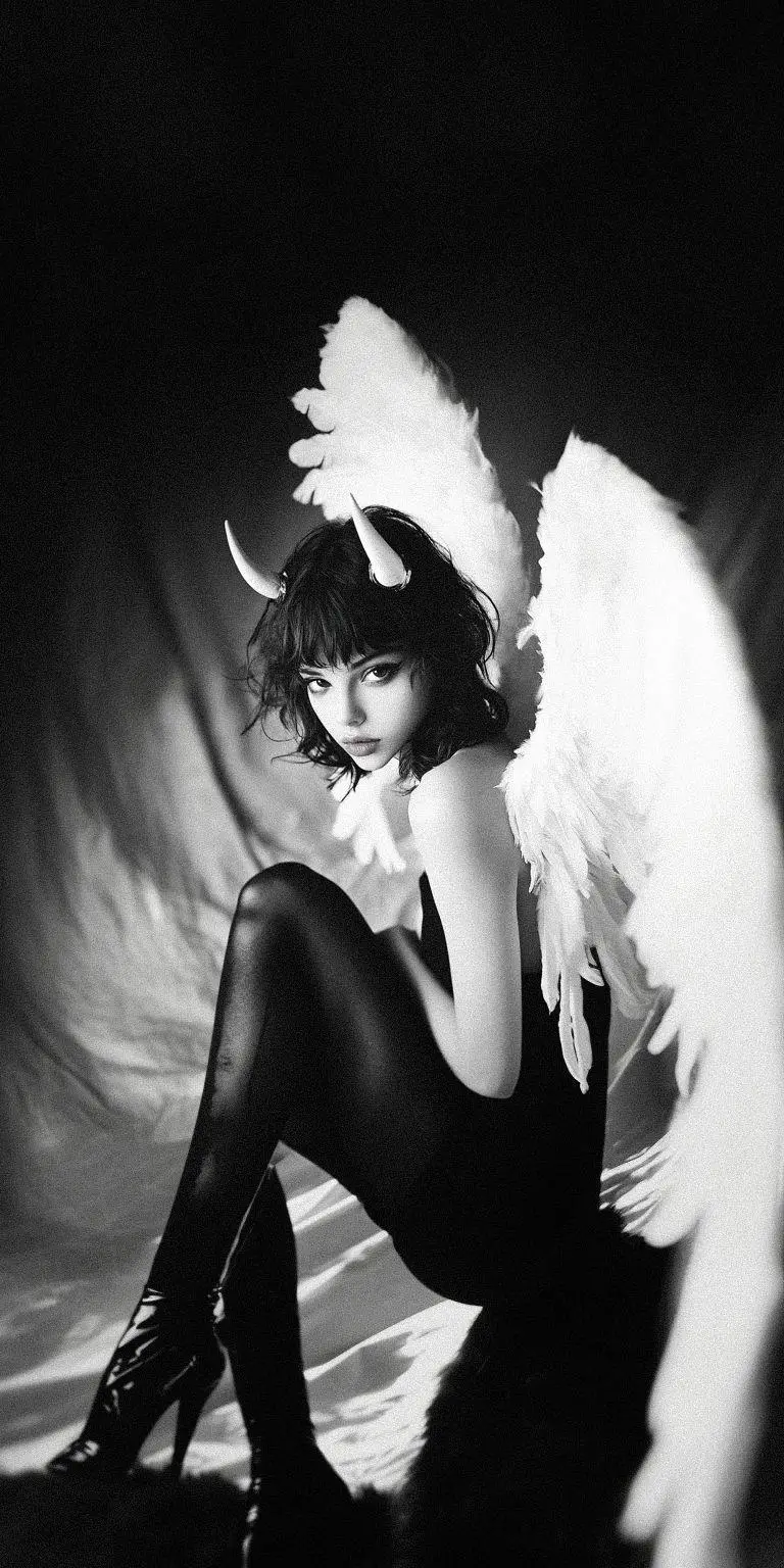 fond d ecran techno angel pour mobile 33