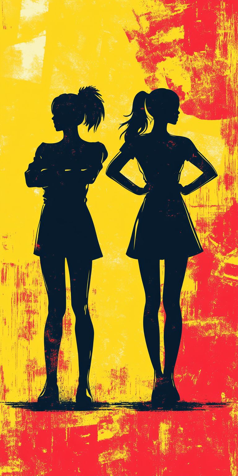 Fond d'écran girl power pour mobile 11