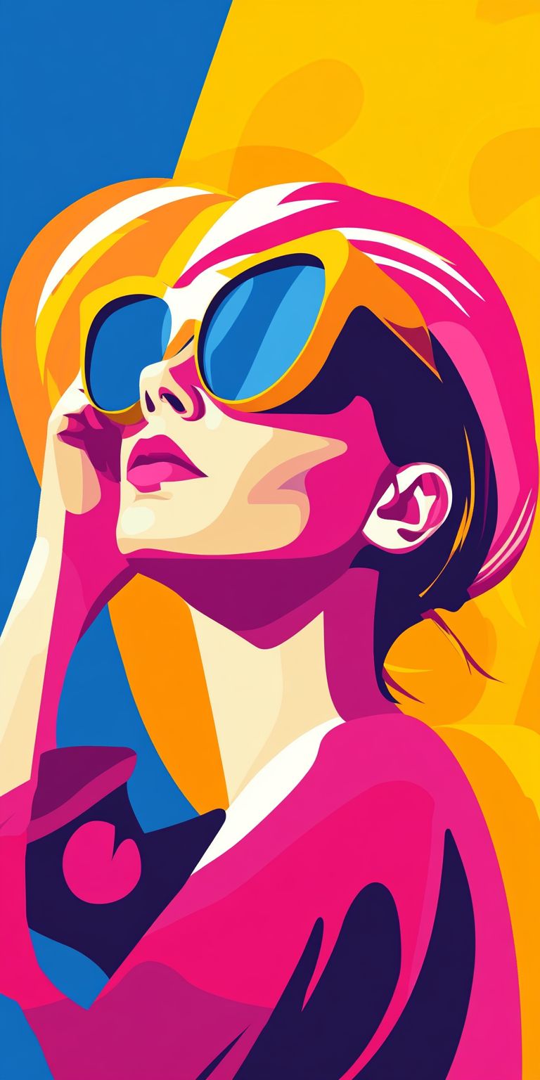 Fond d'écran girl power pour mobile 32