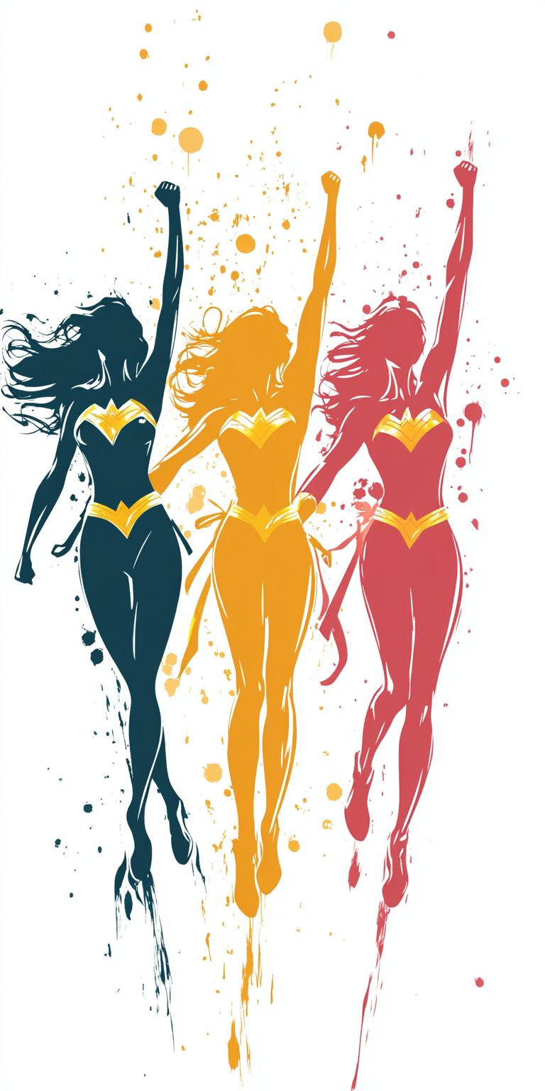 Fond d'écran girl power pour mobile 37