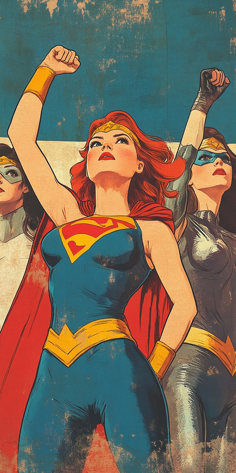 fond d ecran girl power pour mobile 42