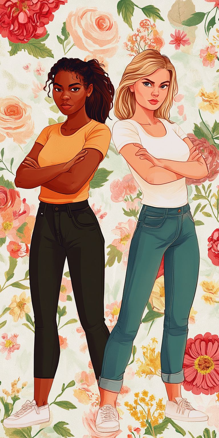 fond d ecran girl power pour mobile 49