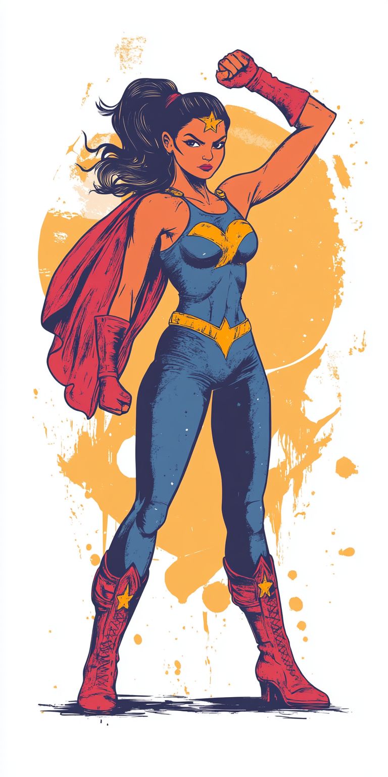 Fond d'écran girl power pour mobile 53