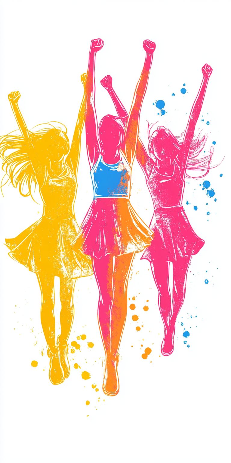 Fond d'écran girl power pour mobile 54