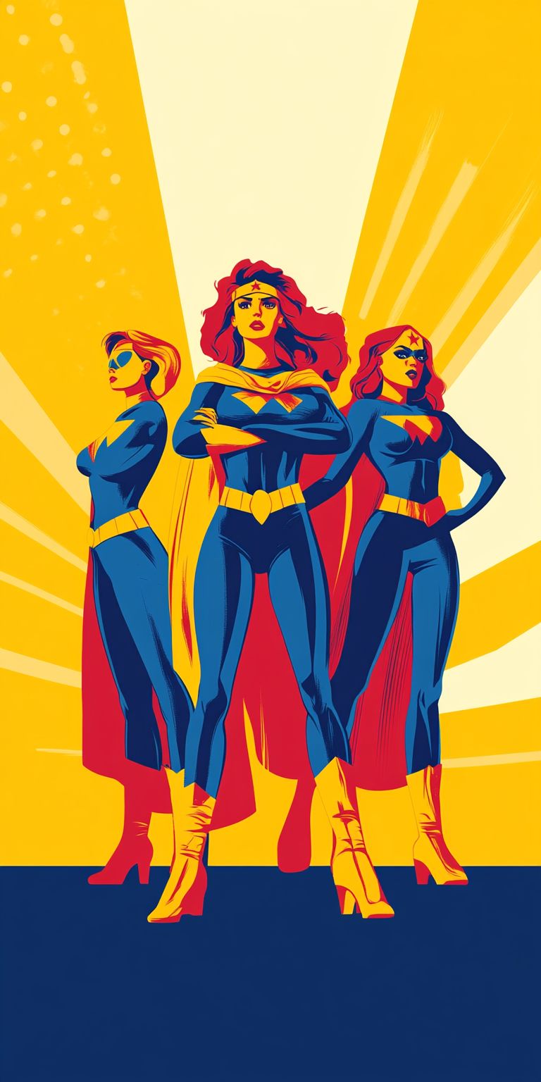 fond d ecran girl power pour mobile 63