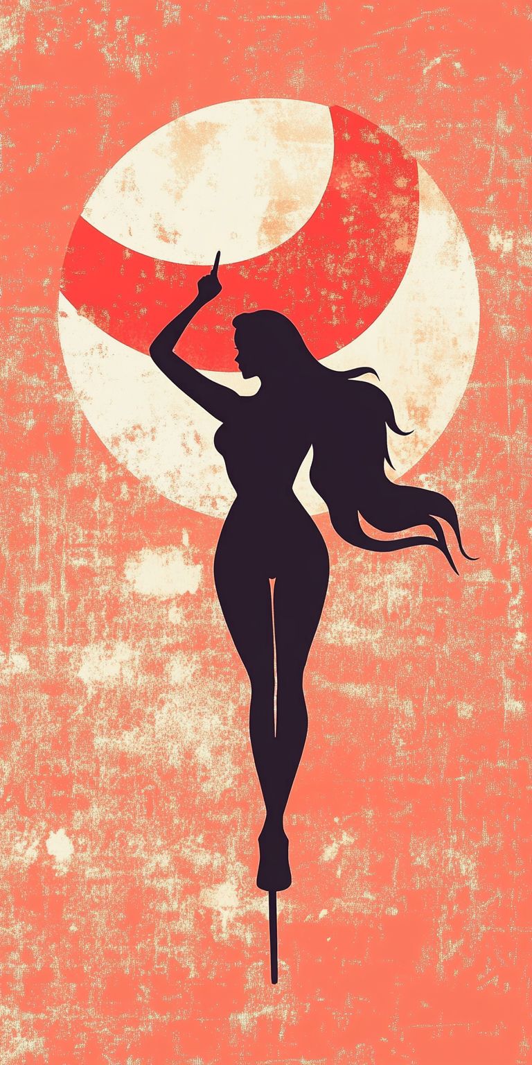 Fond d'écran girl power pour mobile 64