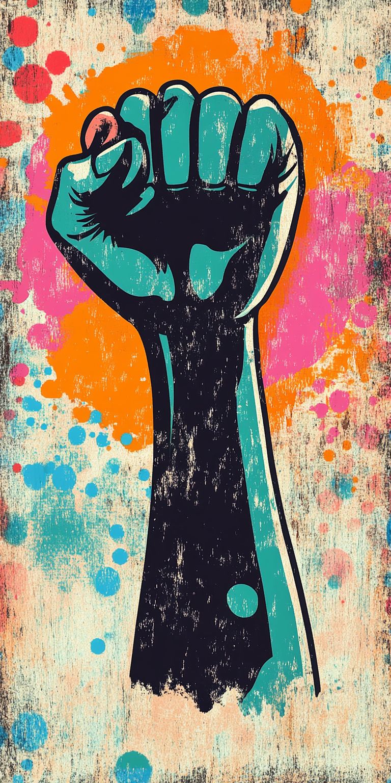 Fond d'écran girl power pour mobile 66