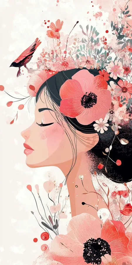 fond d ecran girly pour mobile 74