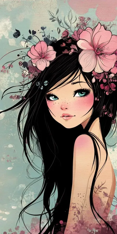 fond d ecran girly pour mobile 84