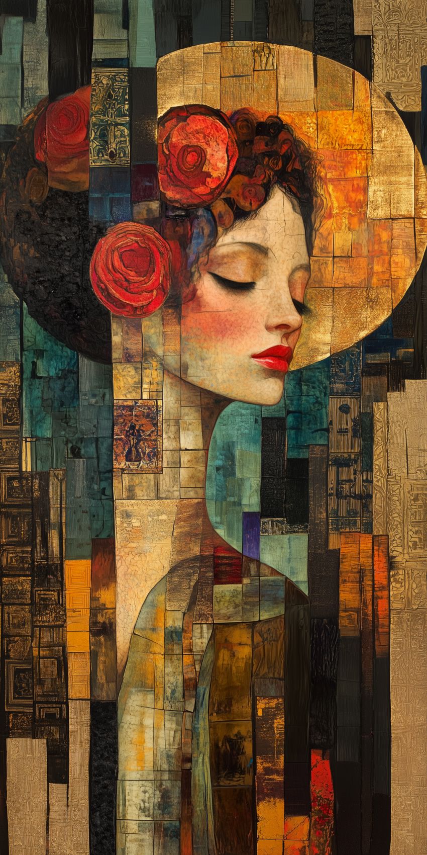 Fond d'écran gustav klimt pour mobile 30