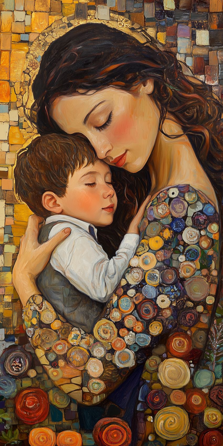 Fond d'écran gustav klimt pour mobile 6