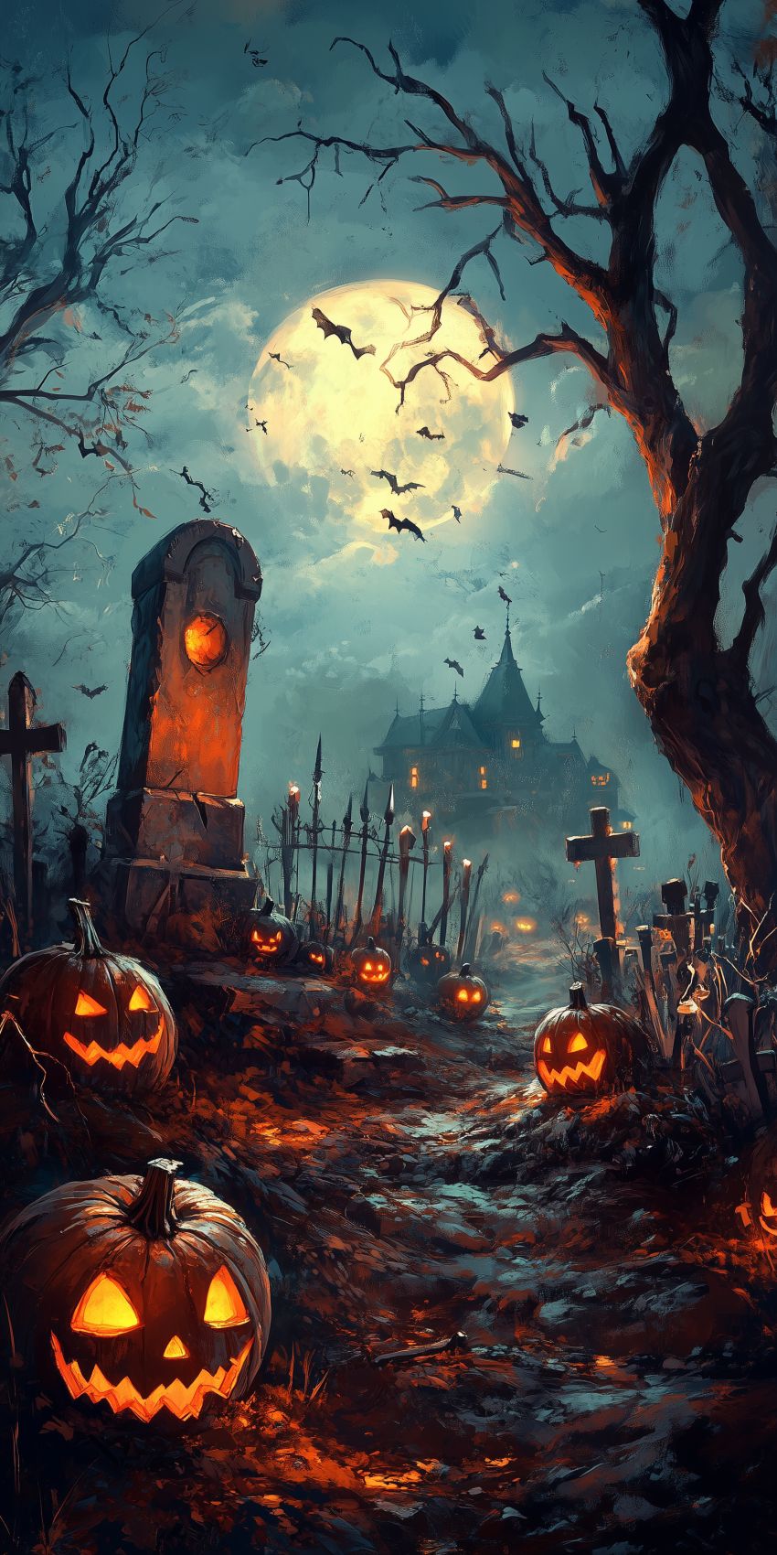 Fond d'écran mobile halloween wallpaper smartphone 12