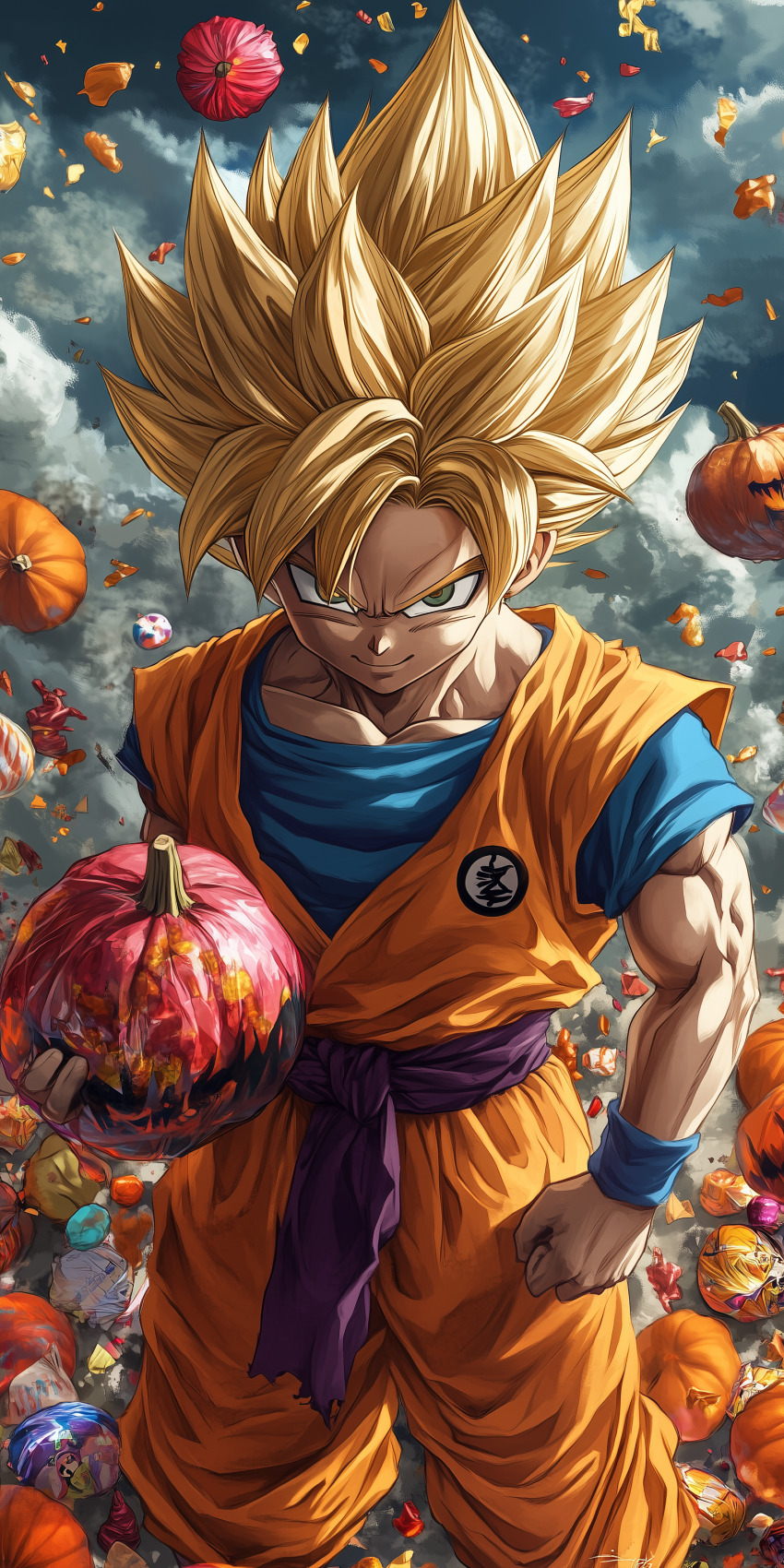 Halloween dragon ball fond d'écran mobile 5