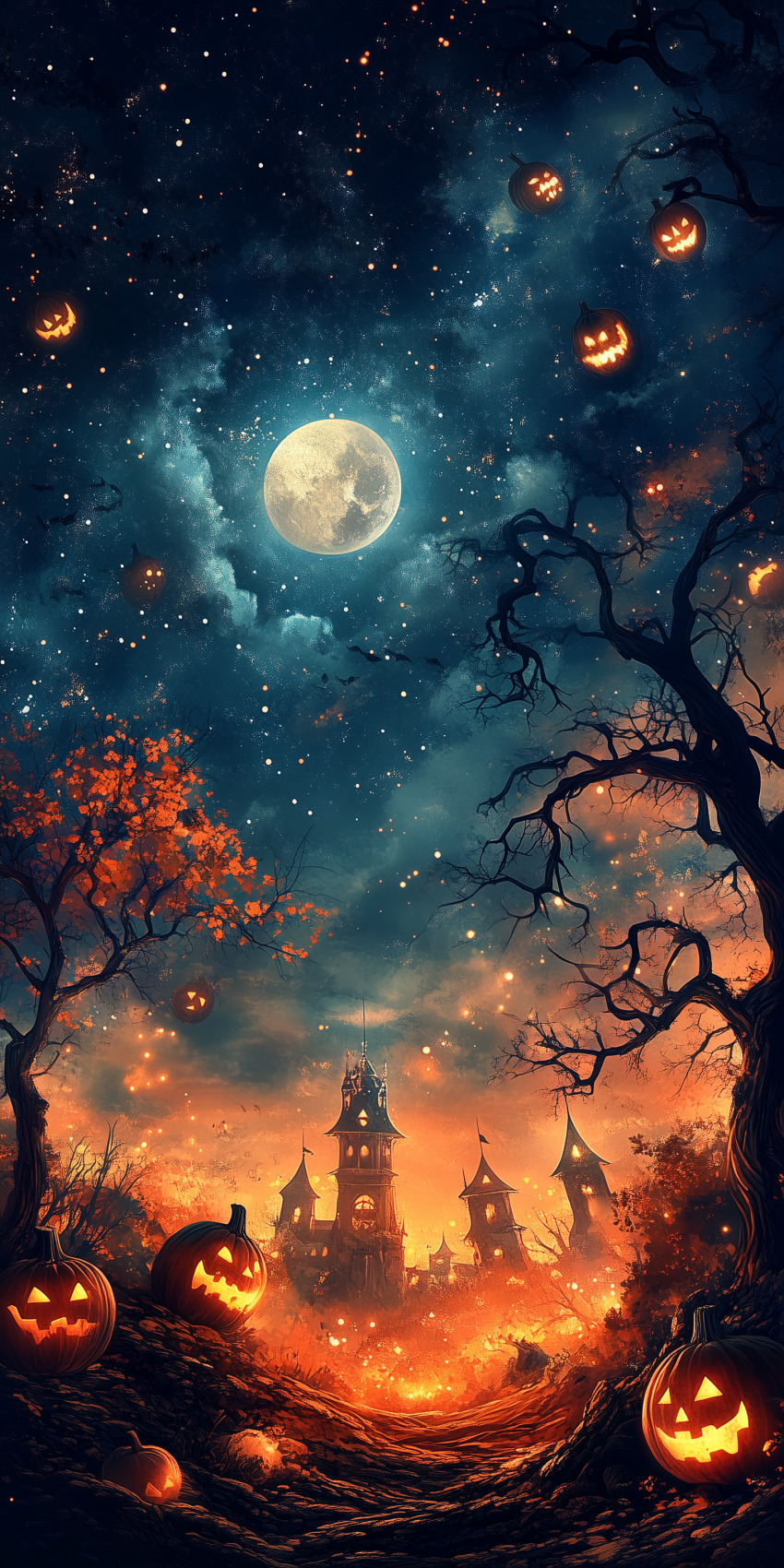 Halloween fond d'écran mobile 34