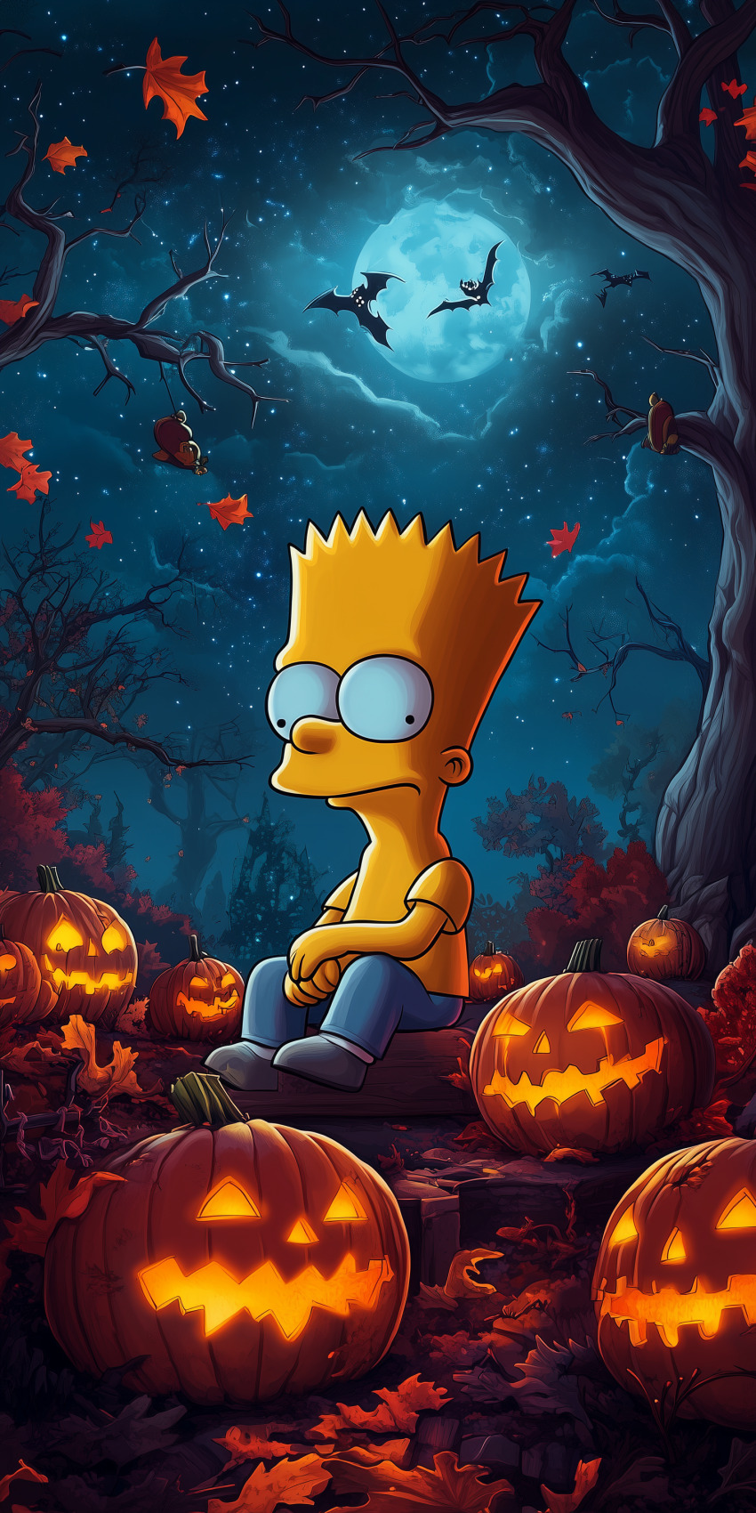 Halloween simpson fond d'écran mobile 56