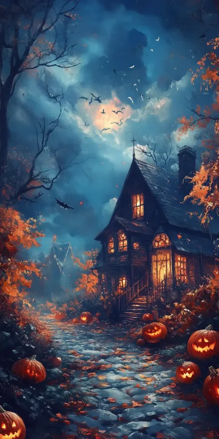 halloween fond d ecran mobile 36