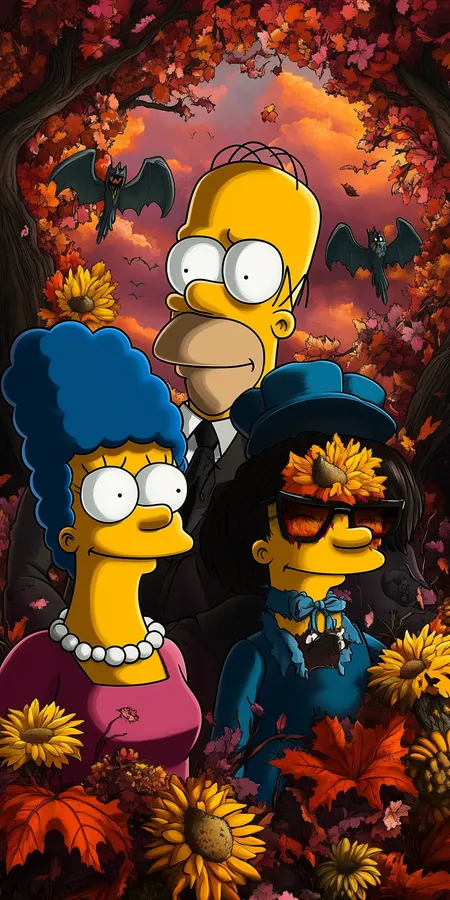 halloween simpson fond d ecran mobile 58