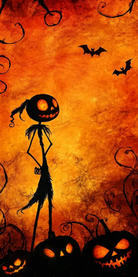 halloween tim burton fond d ecran mobile 65
