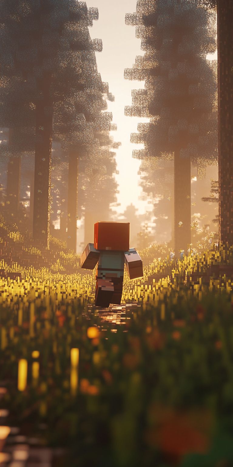 Fond d'écran minecraft pour mobile 10