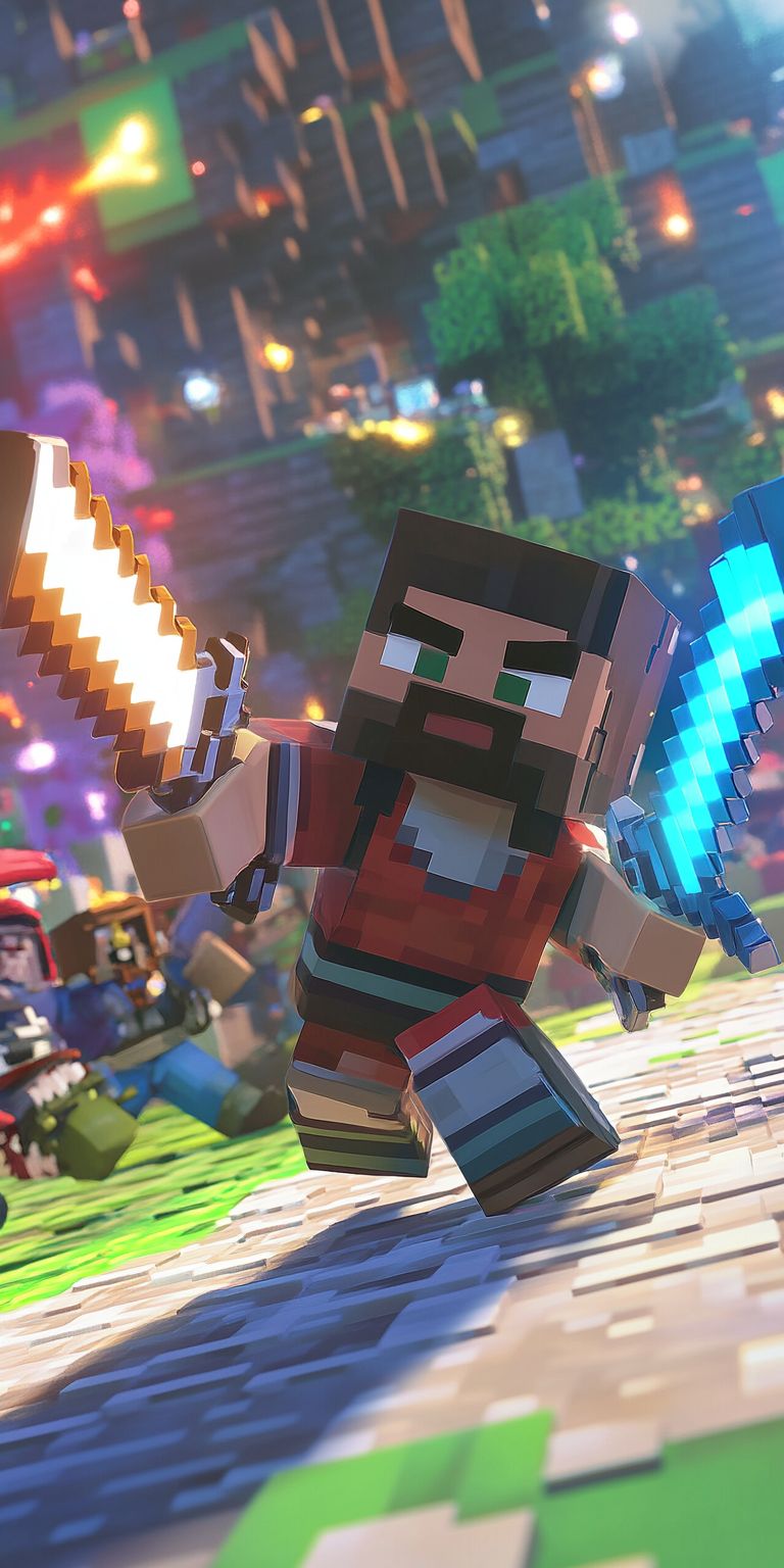 Fond d'écran minecraft pour mobile 17