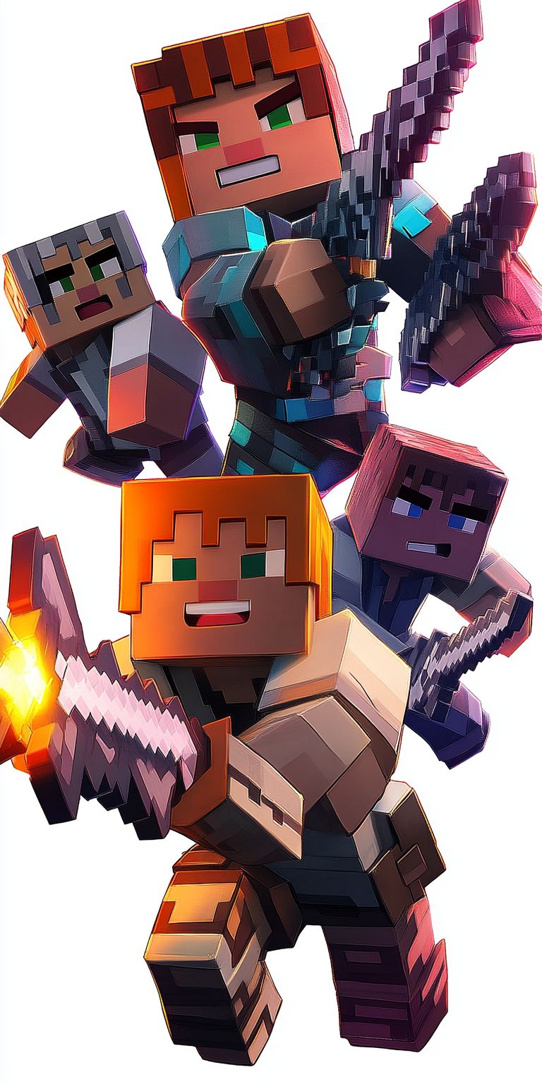 Fond d'écran minecraft pour mobile 21