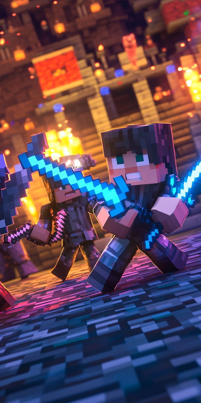 Fond d'écran minecraft pour mobile 27