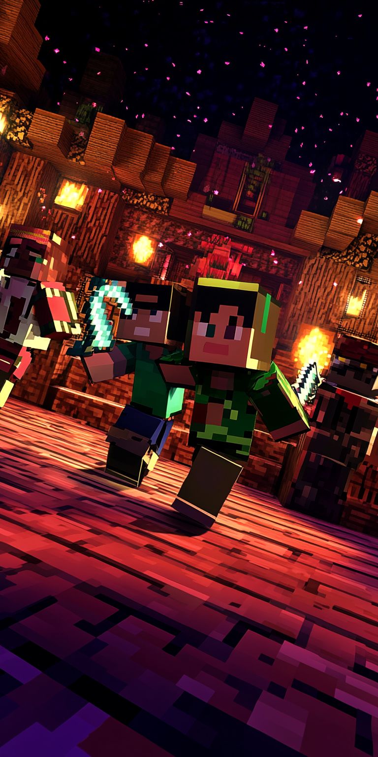 Fond d'écran minecraft pour mobile 28