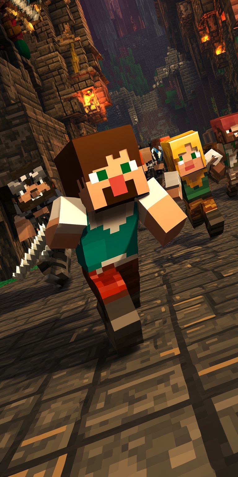Fond d'écran minecraft pour mobile 29