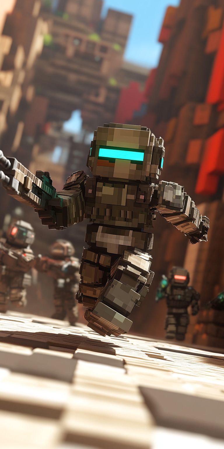 Fond d'écran minecraft pour mobile 33