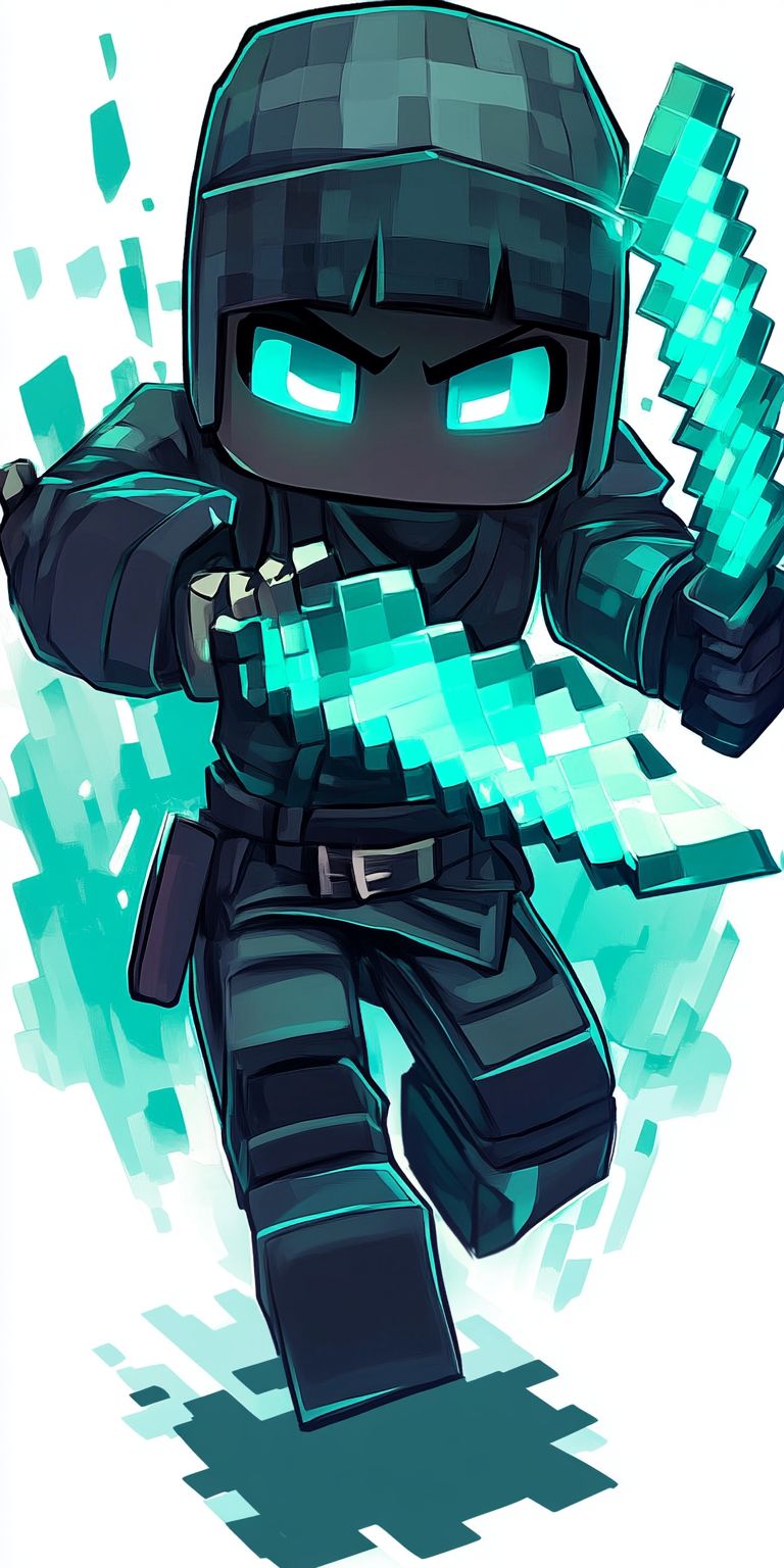 Fond d'écran minecraft pour mobile 35