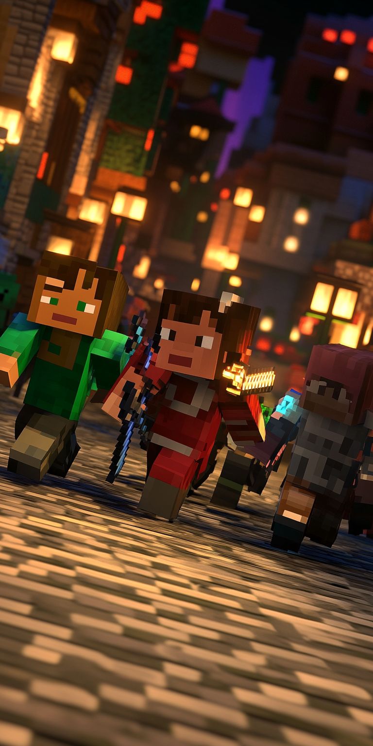 Fond d'écran minecraft pour mobile 5