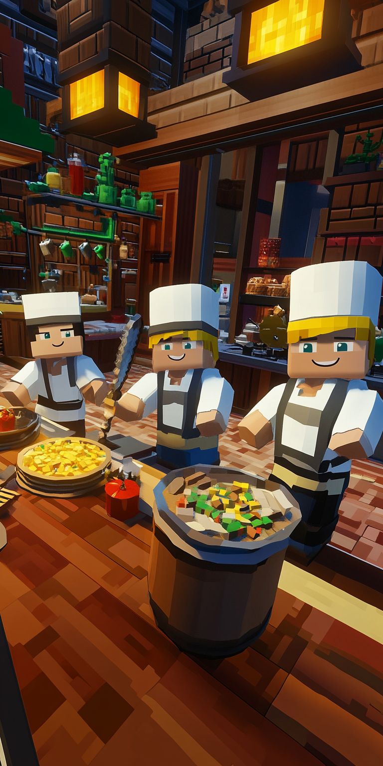 Fond d'écran minecraft pour mobile 7