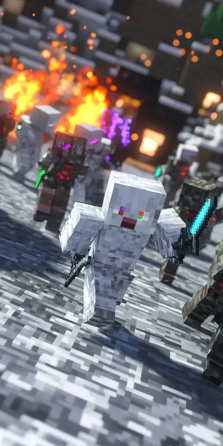 fond d ecran minecraft pour mobile 3