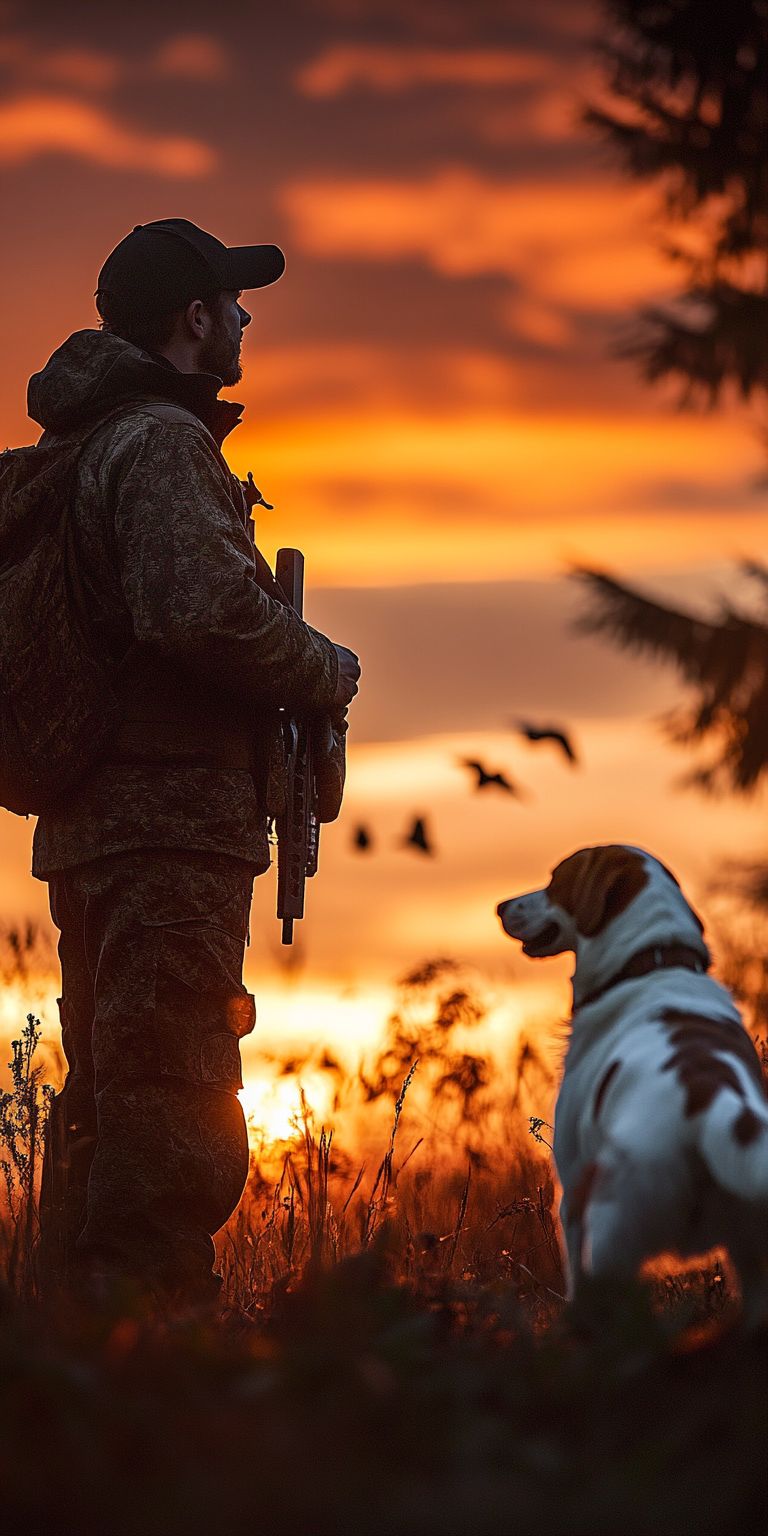 Fond d'écran mobile chien chasseur 141