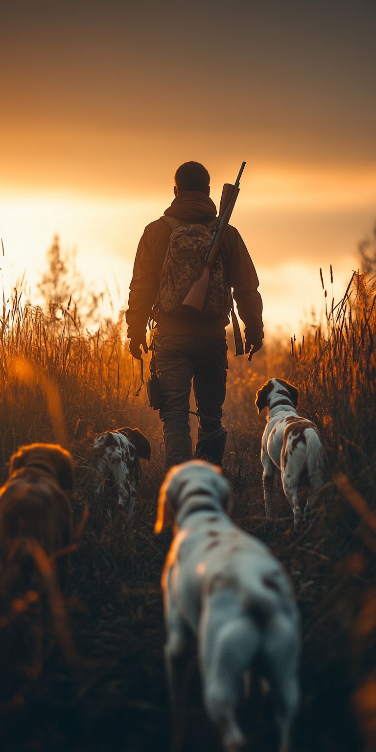 Fond d'écran mobile chien chasseur 149