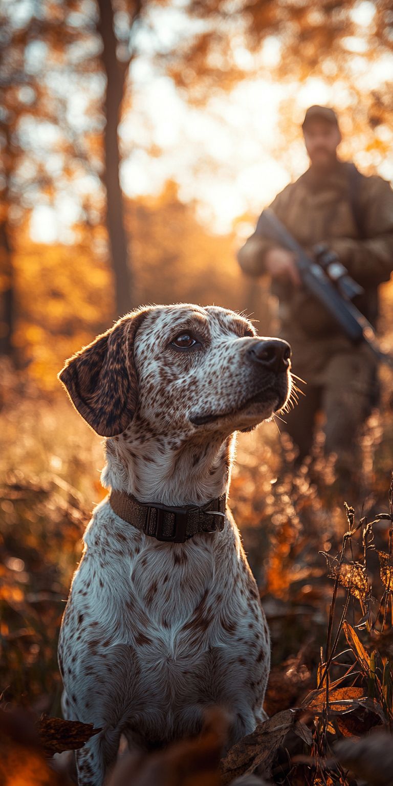 fond d ecran mobile chien chasseur 36