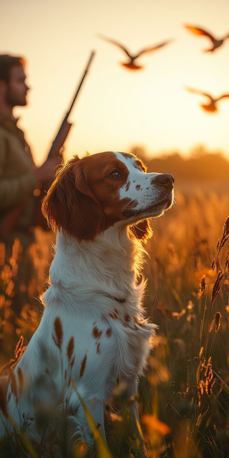 fond d ecran mobile chien chasseur 45