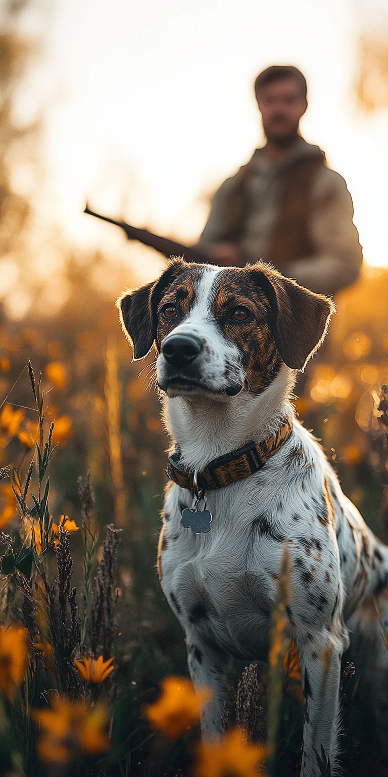 Fond d'écran mobile chien chasseur 5