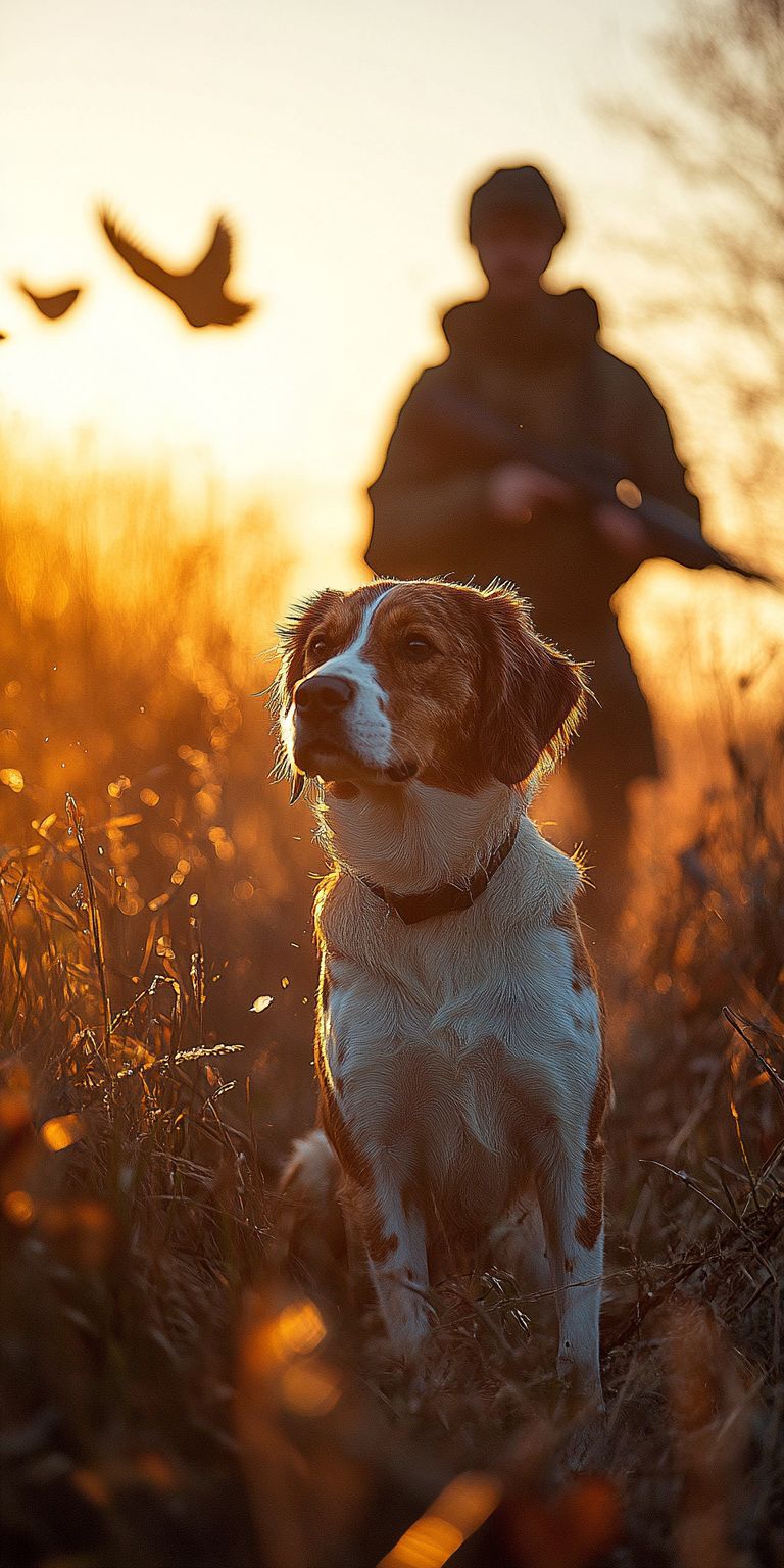 fond d ecran mobile chien chasseur 51