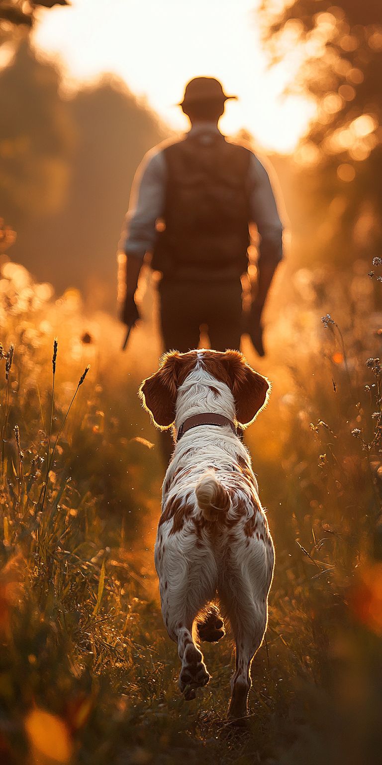 fond d ecran mobile chien chasseur 7