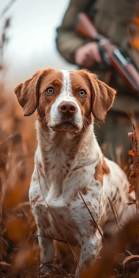 fond d ecran mobile chien chasseur 123