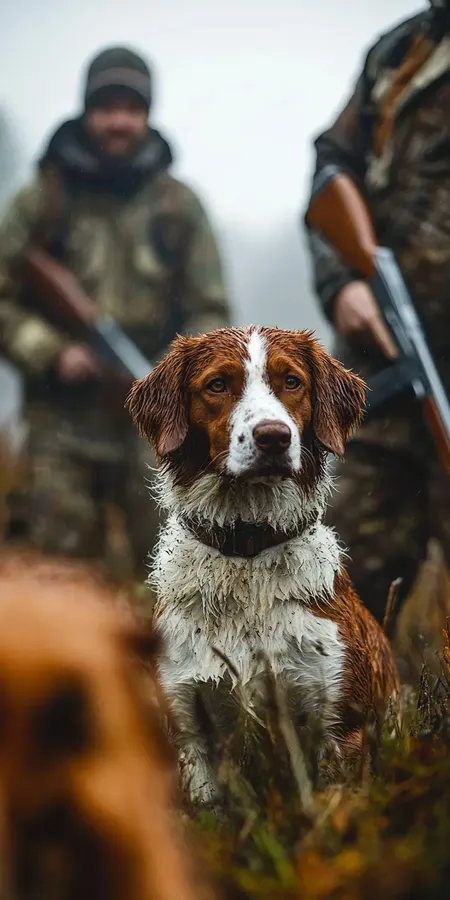 fond d ecran mobile chien chasseur 147